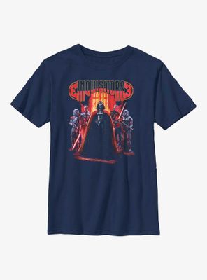 Star Wars Obi-Wan Kenobi Inquisitors Club Youth T-Shirt