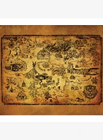 The Legend of Zelda Map Tapestry