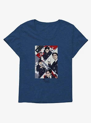 The Umbrella Academy Number Five Comic Girls T-Shirt Plus