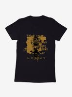 The Mummy Distressed Hieroglyphics Womens T-Shirt
