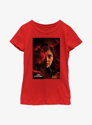 Marvel Doctor Strange The Multiverse Of Madness America Chavez Poster Youth Girls T-Shirt