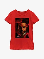 Marvel Doctor Strange The Multiverse Of Madness Mordo Poster Youth Girls T-Shirt
