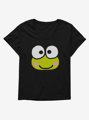 Keroppi Face Icon Womens T-Shirt Plus