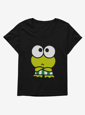 Keroppi Grumpy Womens T-Shirt Plus