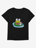 Keroppi & Teru Sitting Womens T-Shirt Plus