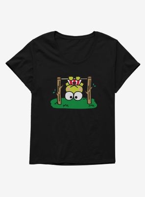 Keroppi Upside Down Womens T-Shirt Plus