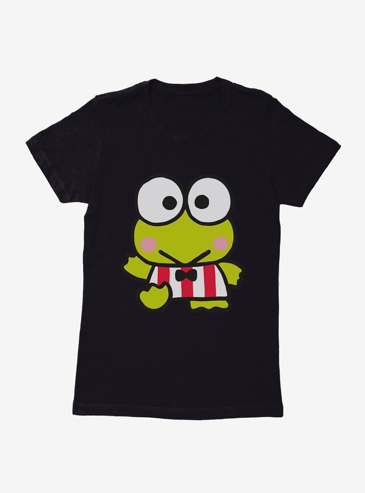 Keroppi Waving Stripes Womens T-Shirt