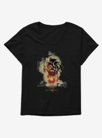 The Mummy Disintegrating Face Womens T-Shirt Plus