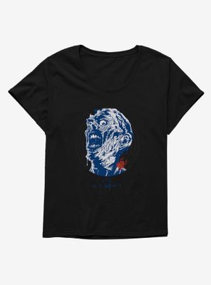 The Mummy Scarab Face Womens T-Shirt Plus