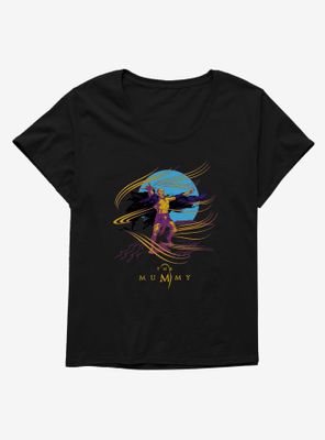 The Mummy Walk Through Sandstorm Womens T-Shirt Plus