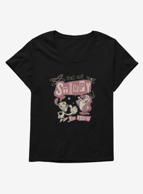 The Ren & Stimpy Show You Eediot Womens T-Shirt Plus