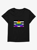 Pride Ally Flag T-Shirt Plus