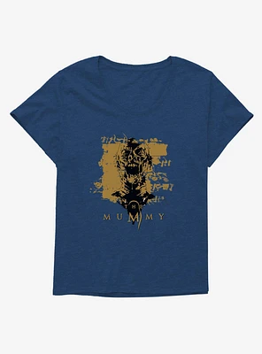 The Mummy Distressed Hieroglyphics Girls T-Shirt Plus
