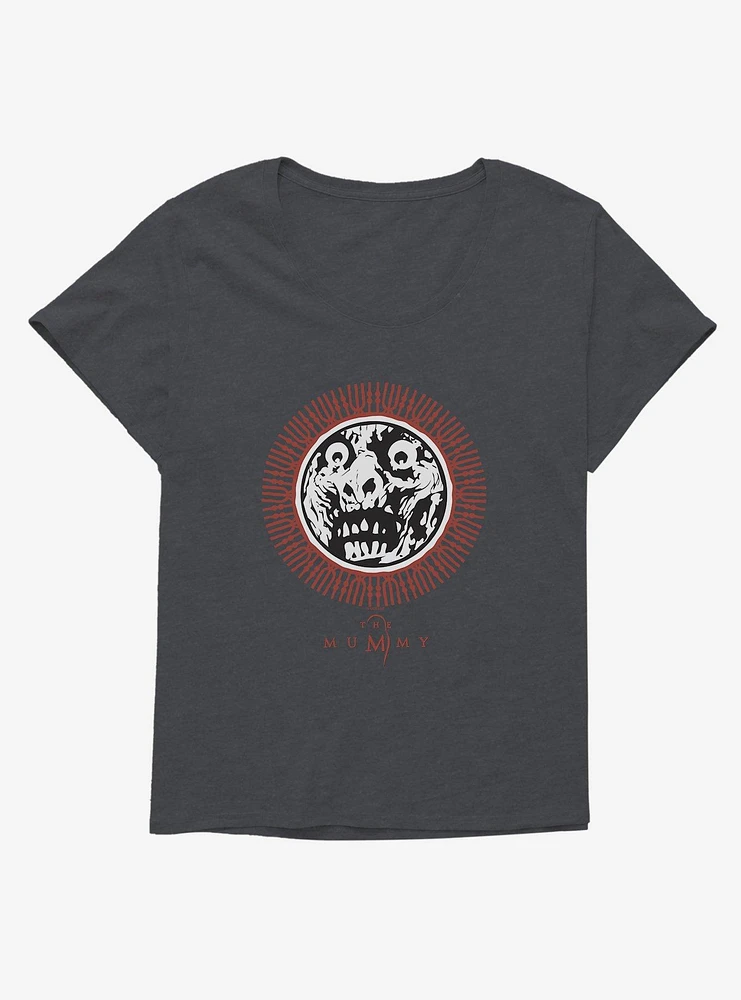 The Mummy Ornament Face Girls T-Shirt Plus