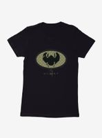 The Mummy Flying Scarab Silhouette Womens T-Shirt