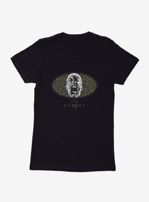 The Mummy Hieroglyph Graphic Womens T-Shirt