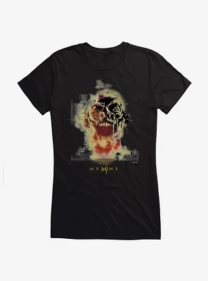 The Mummy Disintegrating Face Girls T-Shirt