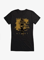 The Mummy Distressed Hieroglyphics Girls T-Shirt