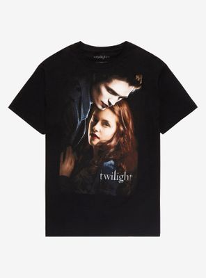 Twilight Edward & Bella Poster Boyfriend Fit Girls T-Shirt