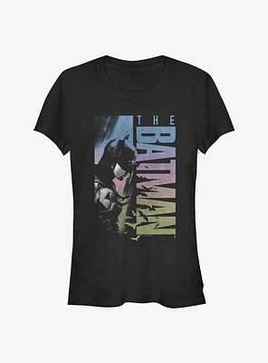 DC Comics The Batman Rainbow Poster Girls T-Shirt
