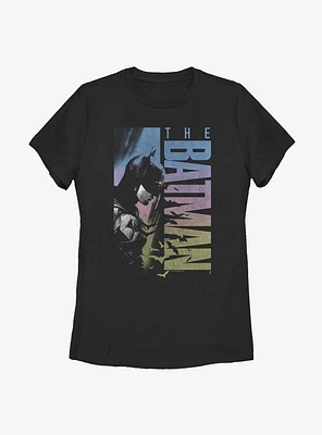 DC Comics The Batman Multicolor Poster Womens T-Shirt