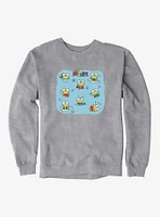 Keroppi Happy Vibes Sweatshirt