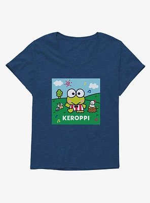 Keroppi Dancing Girls T-Shirt Plus