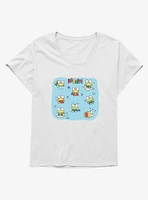 Keroppi Happy Vibes Girls T-Shirt Plus