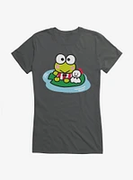 Keroppi & Teru Sitting Girls T-Shirt