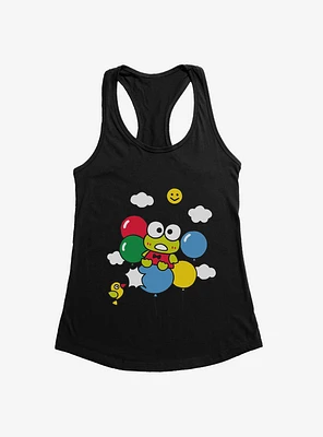 Keroppi Balloon Escape Girls Tank