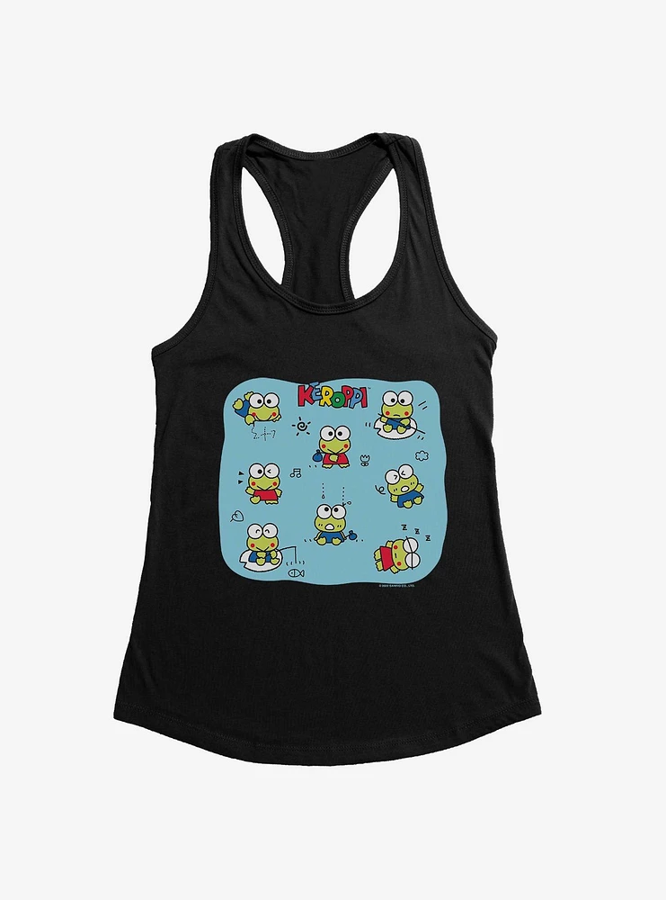 Keroppi Happy Vibes Girls Tank