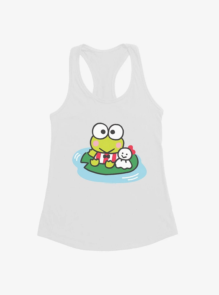 Keroppi & Teru Sitting Girls Tank