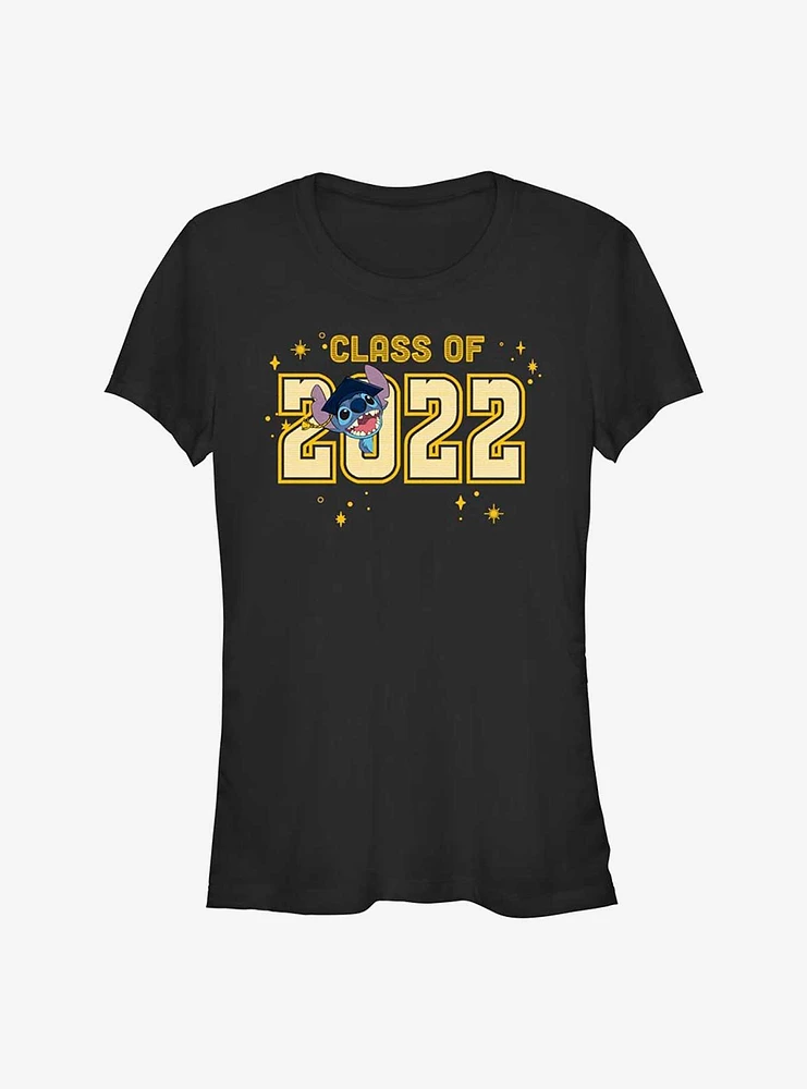 Disney Lilo & Stitch Graduation Class of 22 Girls T-Shirt