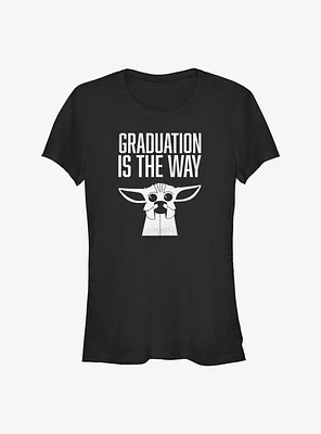 Star Wars The Mandalorian Grogu Graduation Girls T-Shirt