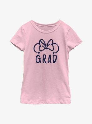 Disney Minnie Mouse Grad Ears Youth Girls T-Shirt