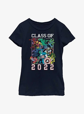 Marvel Class Of 2022 Group Youth Girls T-Shirt