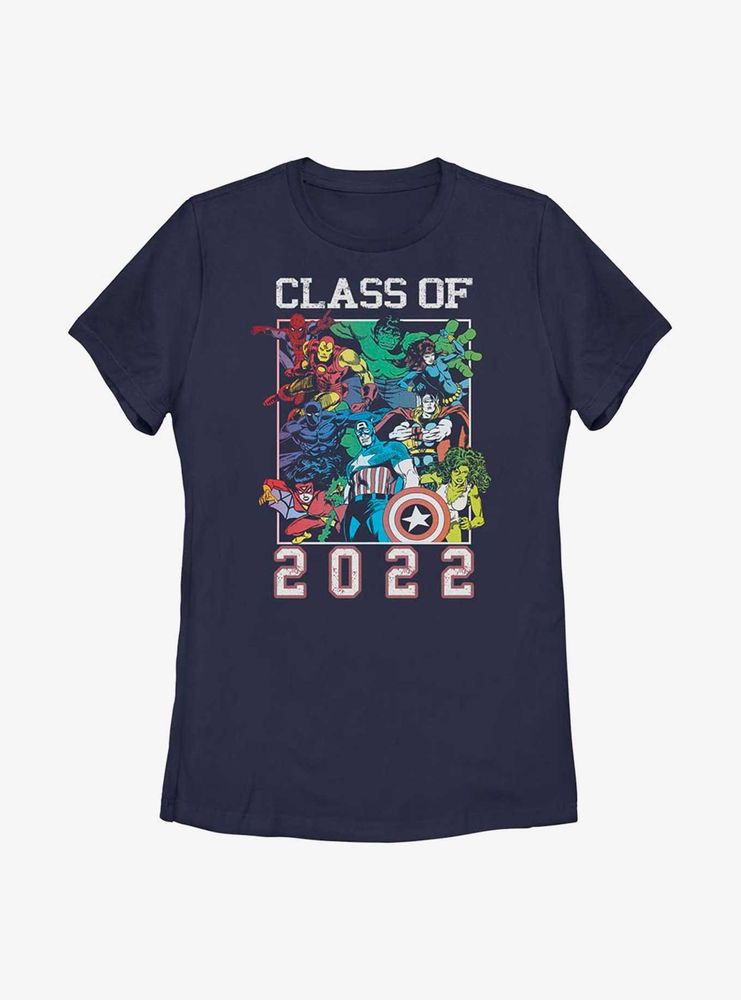 Marvel Class Of 2022 Group Womens T-Shirt