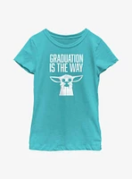 Star Wars The Mandalorian Grogu Graduation Youth Girls T-Shirt