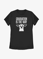 Star Wars The Mandalorian Grogu Graduation Womens T-Shirt
