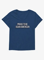 Comic Proud to Be Asian Girls T-Shirt Plus