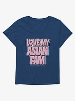 Love My Asian Fam Girls T-Shirt Plus