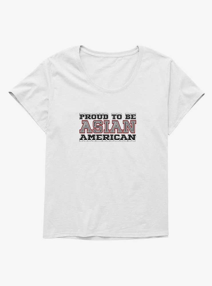 Proud Asian American Girls T-Shirt Plus