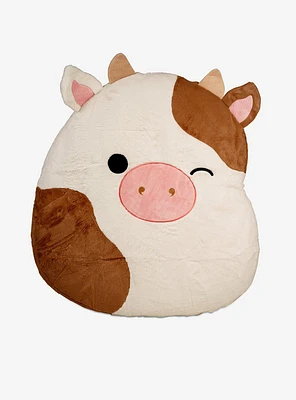 Squishmallows Ronnie The Cow Inflat-A-Pal Pillow