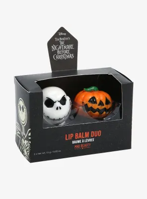 Disney The Nightmare Before Christmas Jack Skellington & Pumpkin Lip Balm Set 