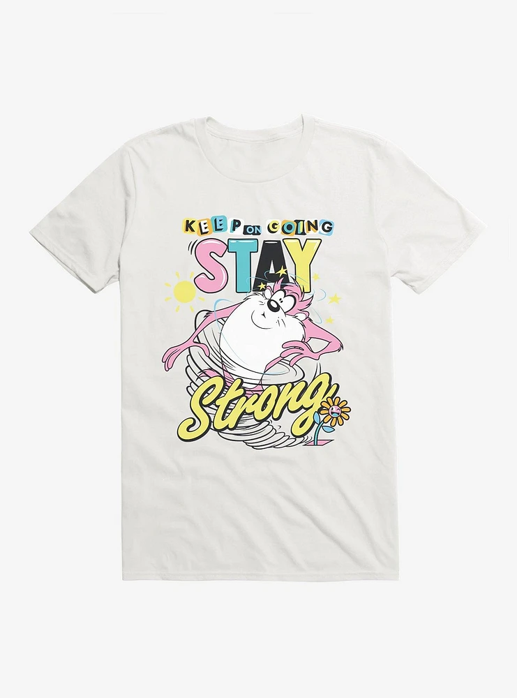 Looney Tunes Taz Stay Strong T-Shirt