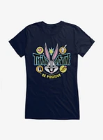 Looney Tunes Bugs Bunny Think Positive Girls T-Shirt