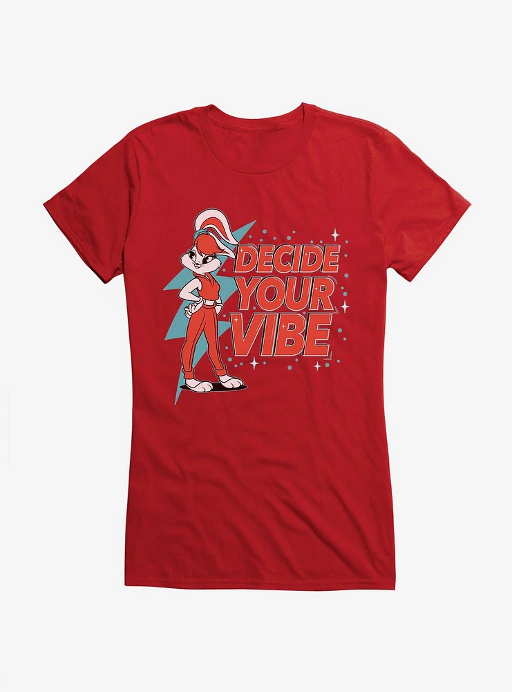 Looney Tunes Decide Your Vibe Girls T-Shirt