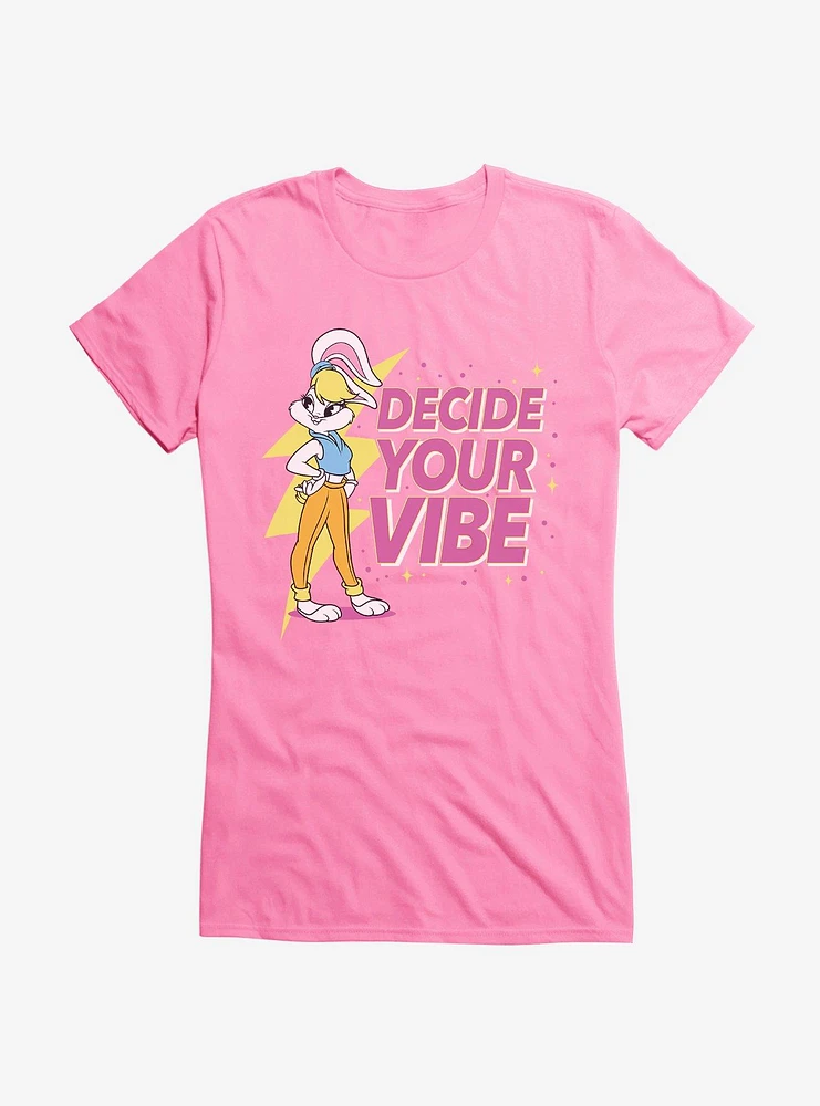 Looney Tunes Lola Bunny Vibe Girls T-Shirt