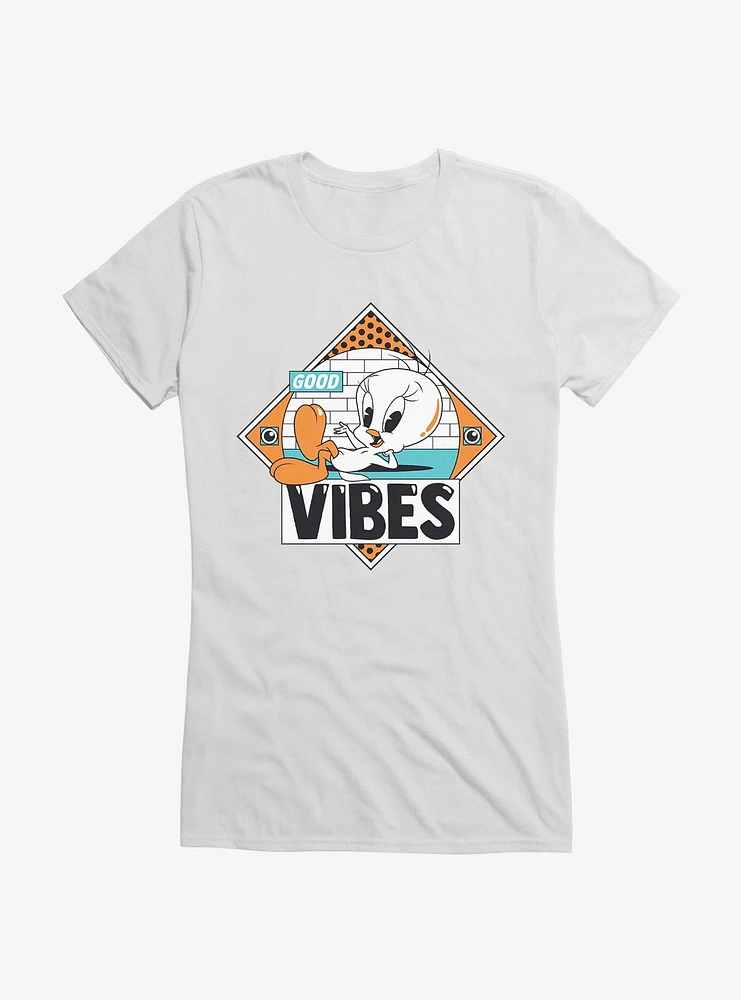 Looney Tunes Tweety Vibes Girls T-Shirt
