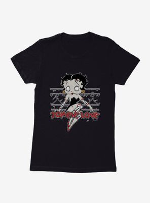 Betty Boop Zombie Love Pose Womens T-Shirt